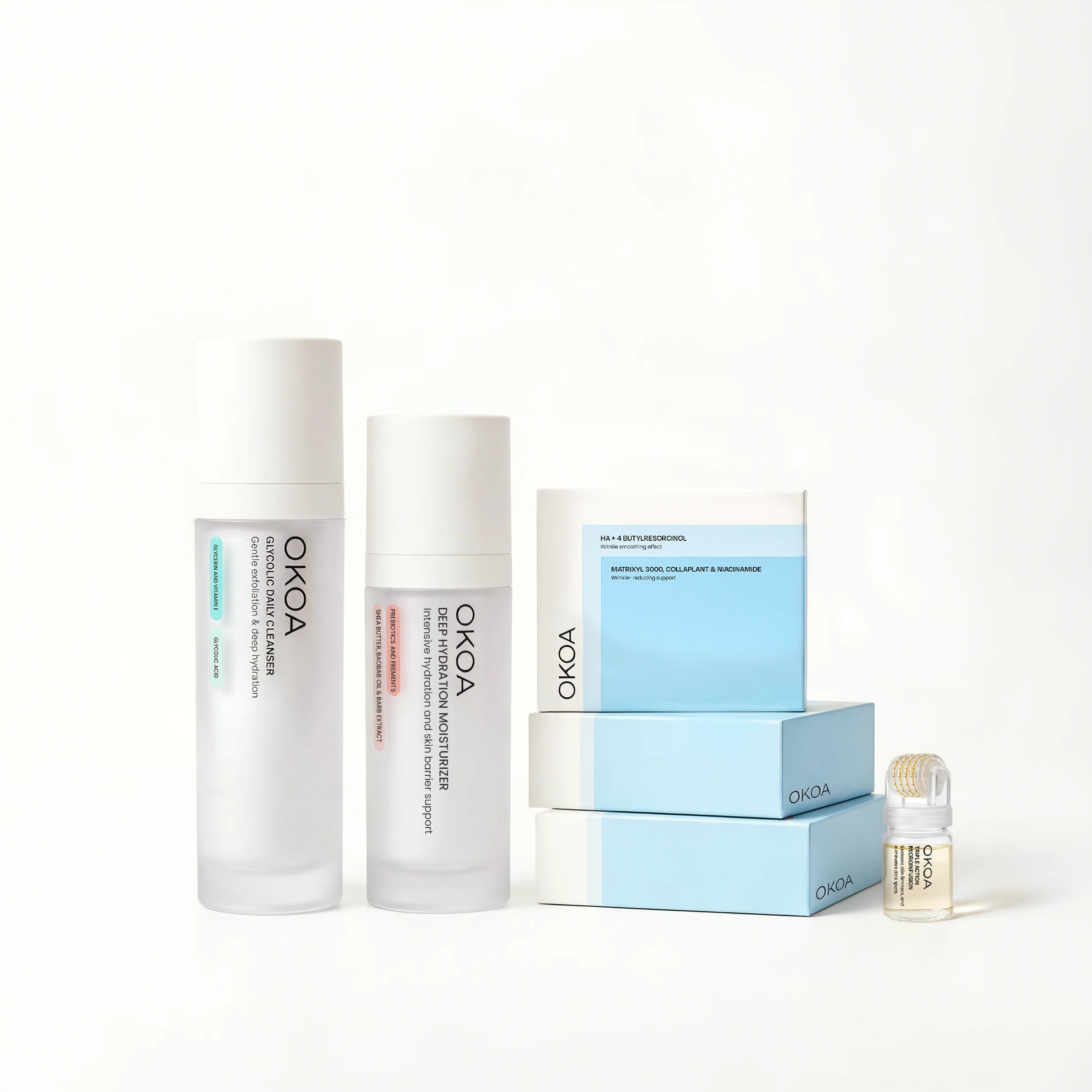 All Okoa Skincare Products | Science-Based Formulas for Real Results
